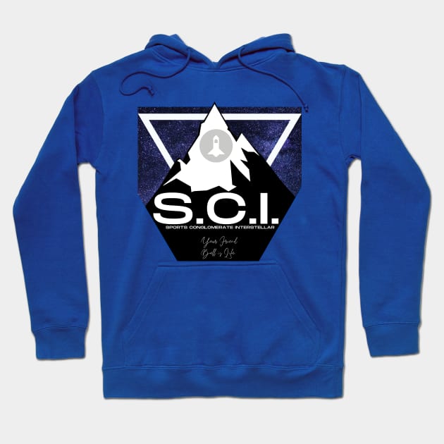 Sports Conglomerate Interstellar Hoodie by Starman & Pipes